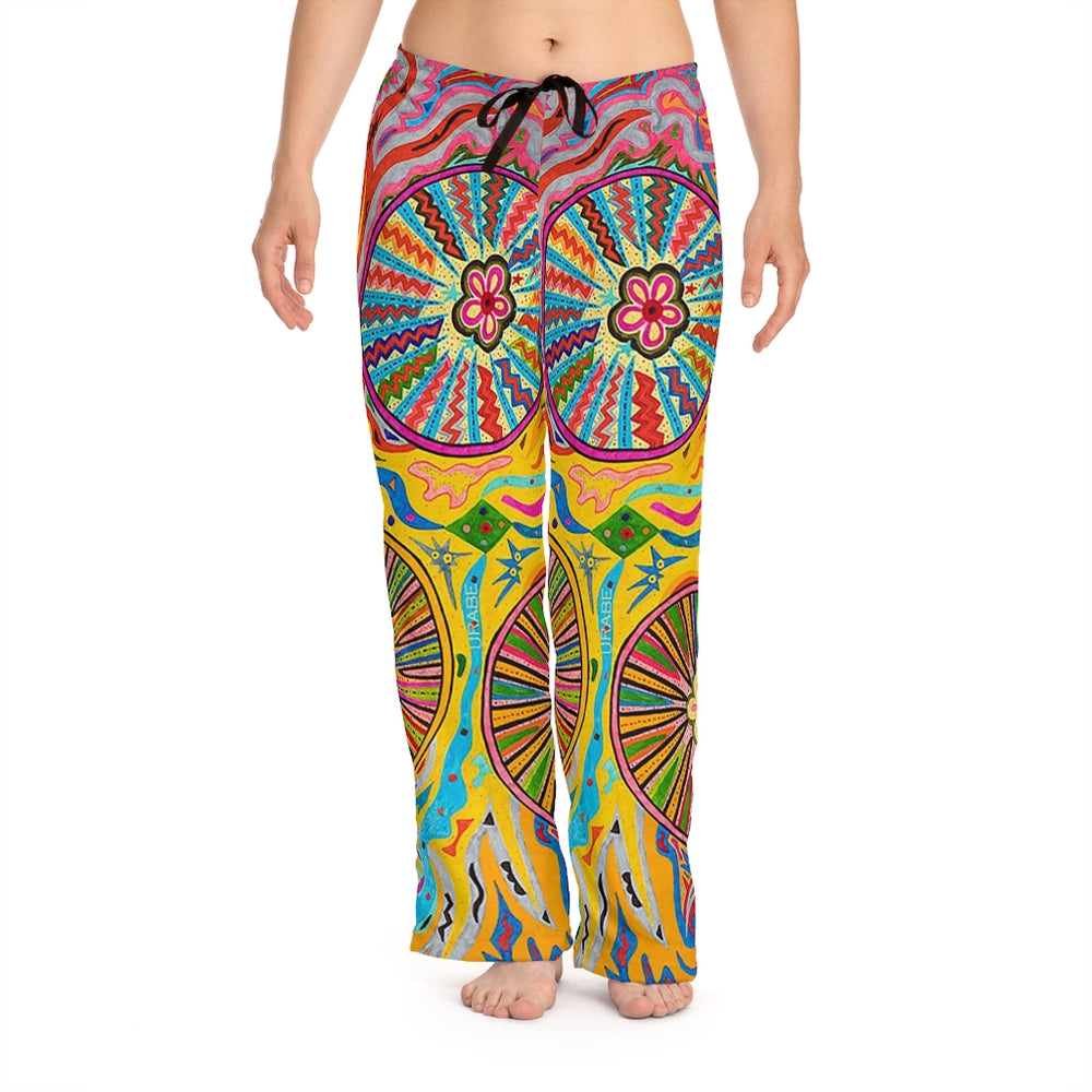Multidimensional Women's Pajama Pants (AOP)