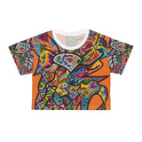 Rainbow Soul AOP Crop Tee