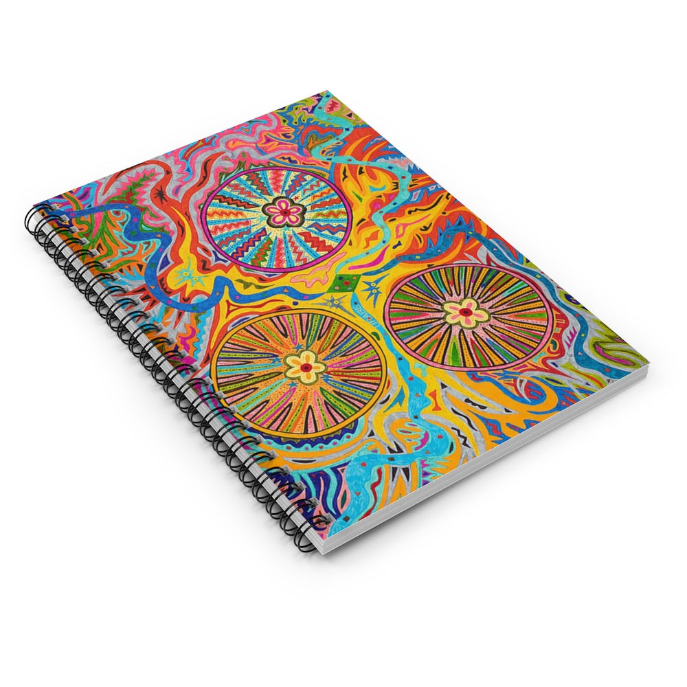 Multidimensional Spiral Notebook - Ruled Line