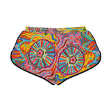 Multidimensional Women's Relaxed Shorts (AOP)