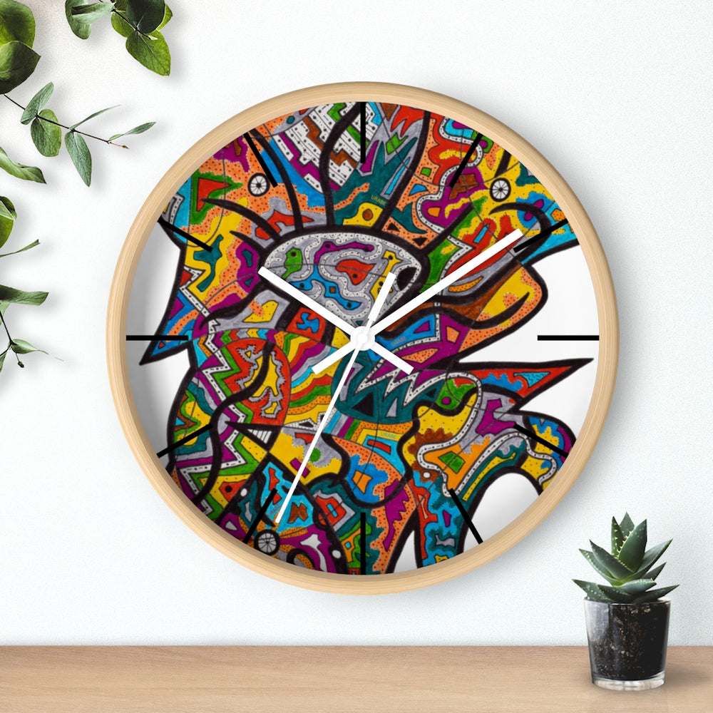 Rainbow Soul Wall clock
