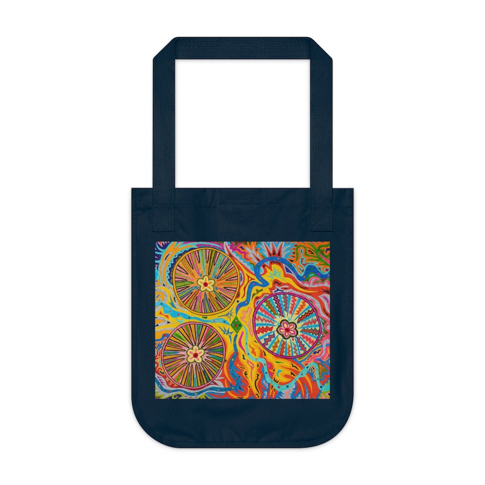 Multidimensional 100% Organic Canvas Tote Bag