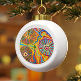 Multidimensional Christmas Ball Ornament