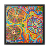 Multidimensional Gallery Canvas Wraps, Square Frame