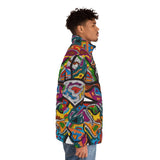 Rainbow Soul Men's Puffer Jacket (AOP)