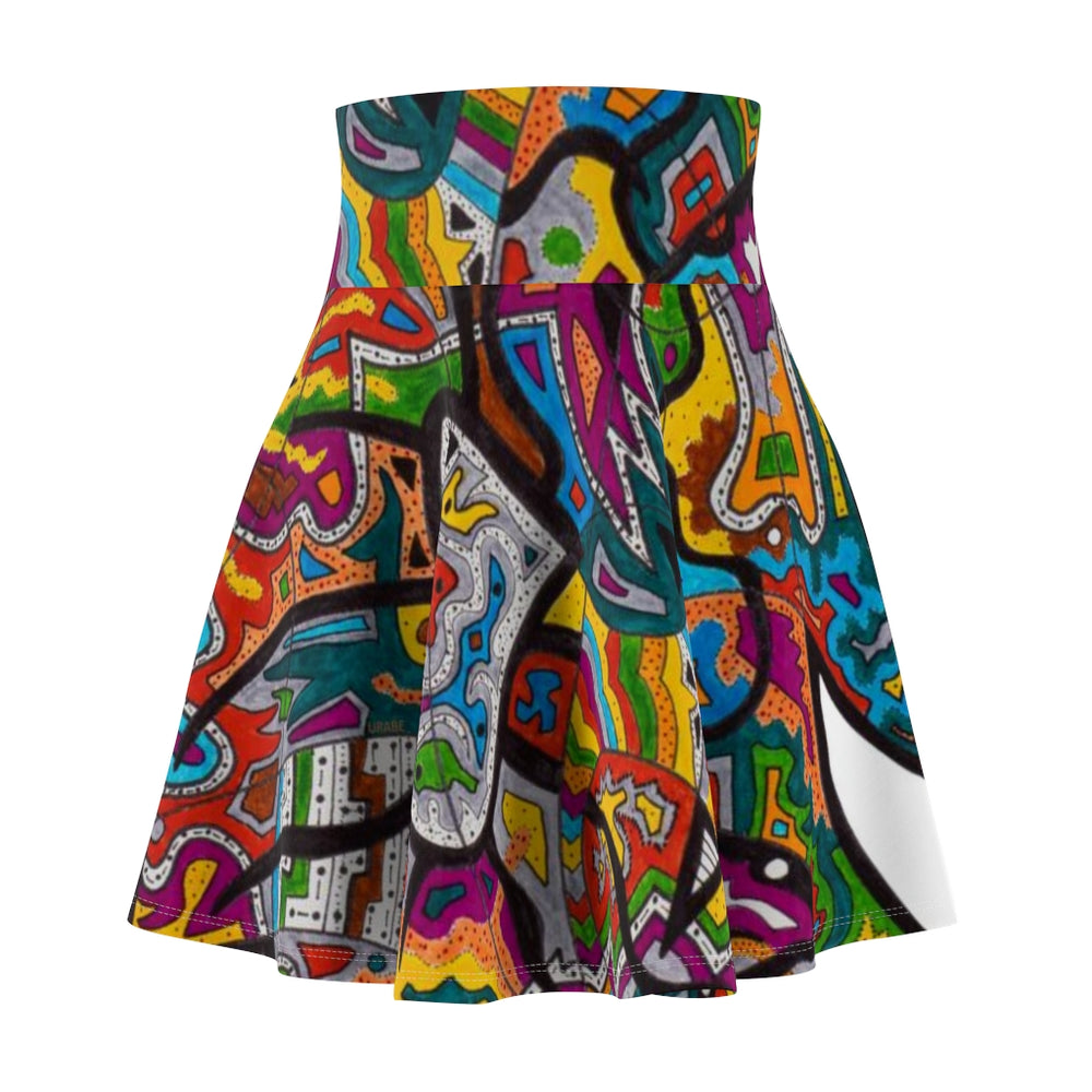 Rainbow Soul Women's Skater Skirt