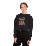 Rainbow Soul Women’s Cropped Hooded Sweatshirt