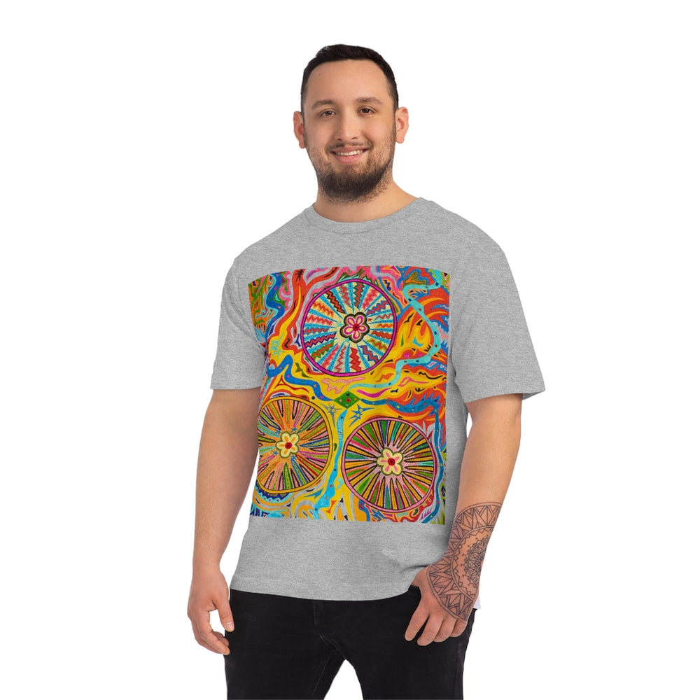 Multidimensional 100% Organic Unisex Fuser T-shirt