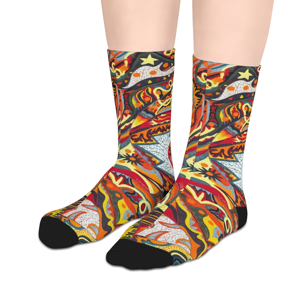 Spirit Dance Mid-length Socks