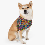 Rainbow Soul Pet Bandana Collar