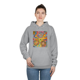 Multidimensional 100% Organic Unisex EcoSmart® Pullover Hoodie Sweatshirt