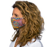 Multidimensional Snug-Fit Polyester Face Mask