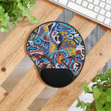 Cascading Grace Mouse Pad With Wrist Rest