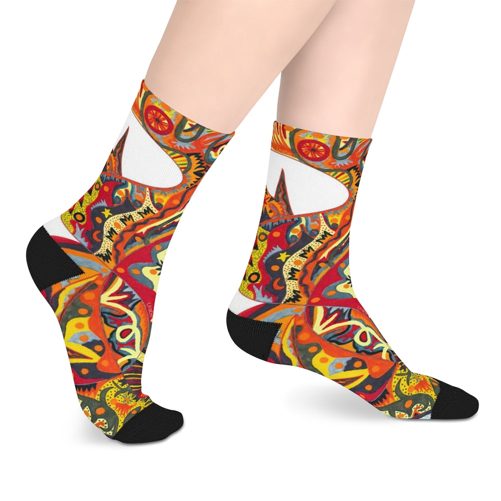 Spirit Dance Mid-length Socks