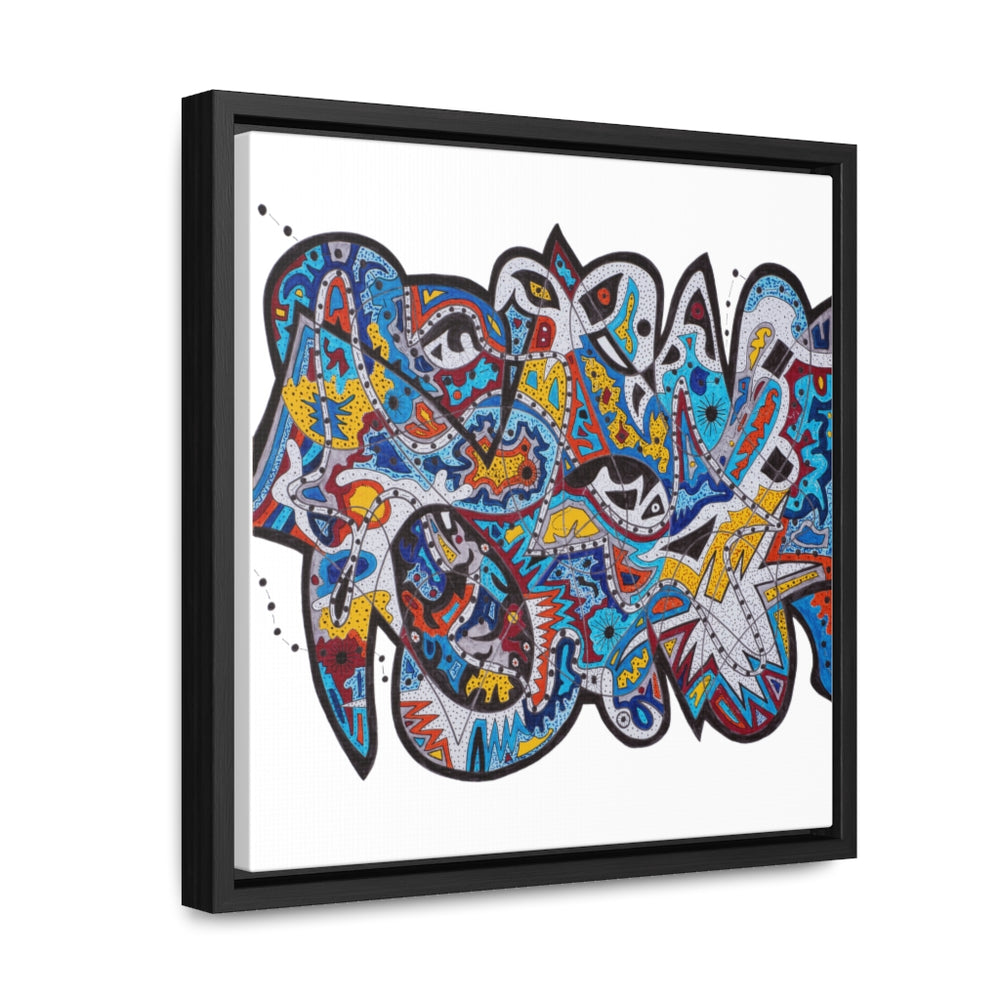 Cascading Grace Gallery Canvas Wraps, Square Frame