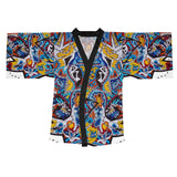 Cascading Grace Long Sleeve Kimono Robe