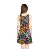 Rainbow Soul Girls' Sleeveless Sundress (AOP)