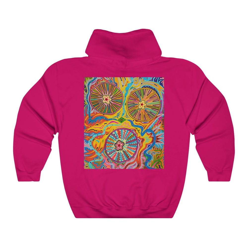 Multidimensional Unisex Heavy Blend™ Hooded Sweatshirt