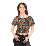 Rainbow Soul AOP Crop Tee