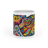 Rainbow Soul Heart-Shaped Mug