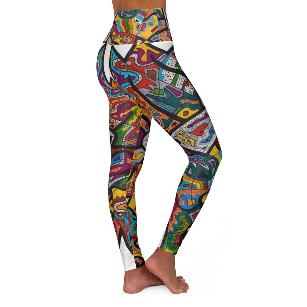 Rainbow Soul High Waisted Yoga Leggings