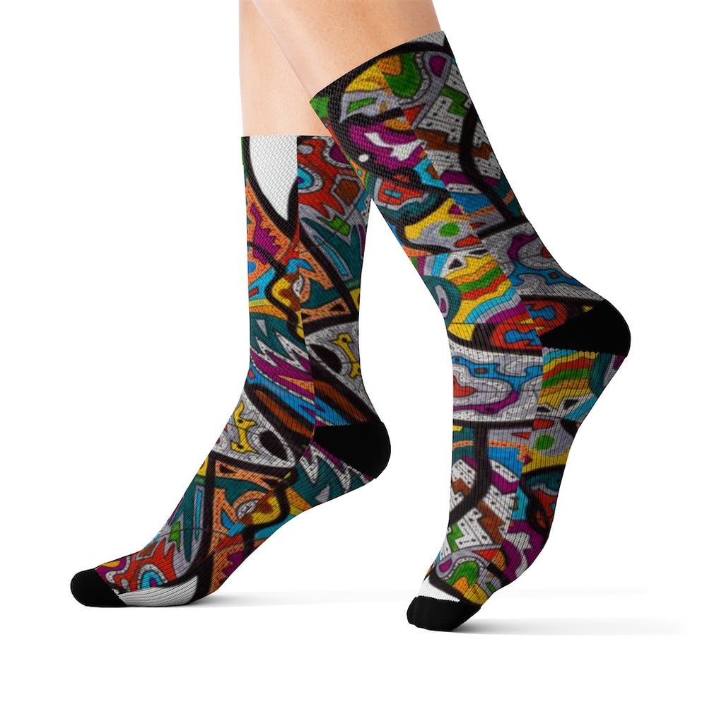 Rainbow Soul Sublimation Socks